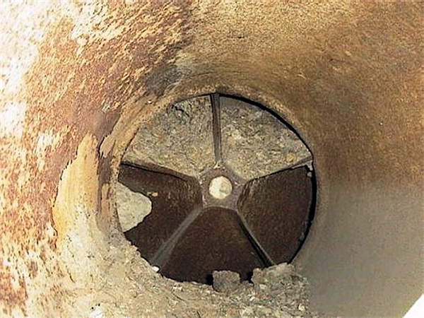 Marcy 8' X 6' (2.4m X 1.8m) Ball Mill, Wet Grind, Rubber Liners, No Motor)